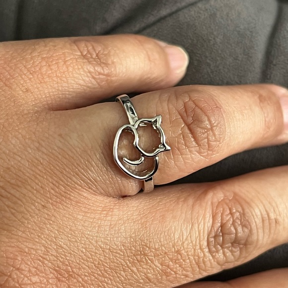 🐱 🐈 stainless steel ring♥️ - Picture 3 of 5
